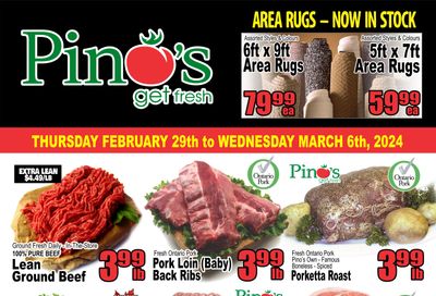 Pino's Flyer February 29 to March 6