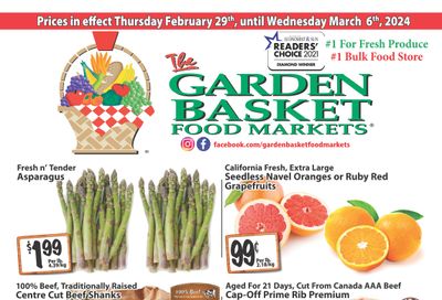 The Garden Basket Flyer February 29 to March 6