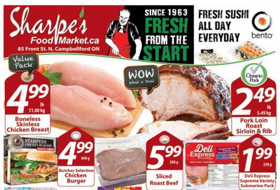 Sharpe's Food Market Flyer February 29 to March 6