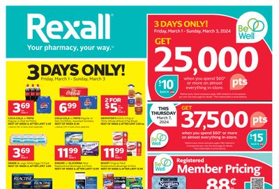 Rexall (BC) Flyer March 1 to 7
