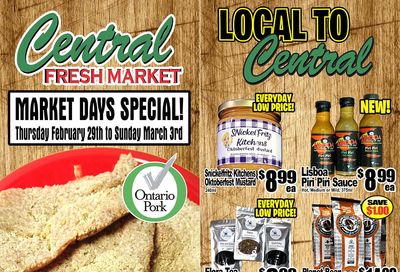 Central Fresh Market Flyer February 29 to March 7