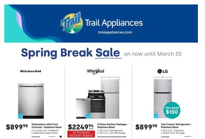 Trail Appliances (BC) Flyer February 29 to March 20