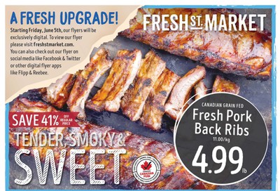 Fresh St. Market Flyer May 29 to June 4