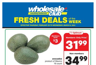 Wholesale Club (ON) Fresh Deals of the Week Flyer February 29 to March 6