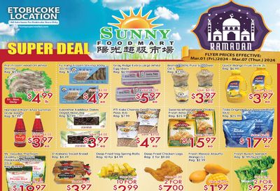 Sunny Foodmart (Etobicoke) Flyer March 1 to 7