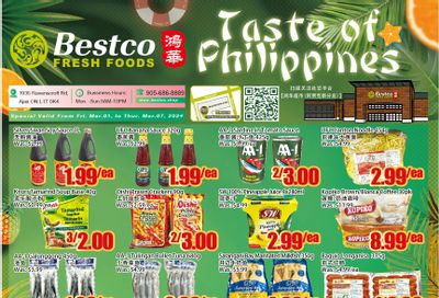 BestCo Food Mart (Ajax) Flyer March 1 to 7