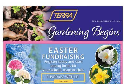 Terra Greenhouses Flyer March 1 to 7