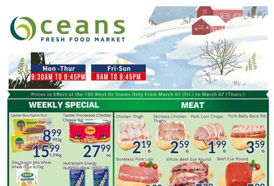 Oceans Fresh Food Market (West Dr., Brampton) Flyer March 1 to 7