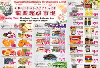 Grant's Food Mart Flyer March 1 to 7