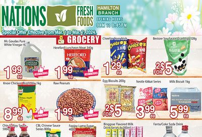 Nations Fresh Foods (Hamilton) Flyer March 1 to 7