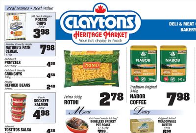 Claytons Heritage Market Flyer March 1 to 7