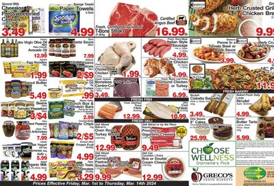 Greco's Fresh Market Flyer March 1 to 14