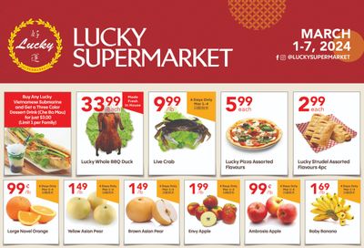 Lucky Supermarket (Surrey) Flyer March 1 to 7