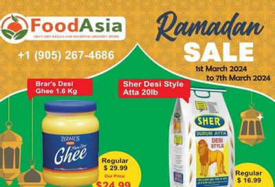 FoodAsia Flyer March 1 to 7