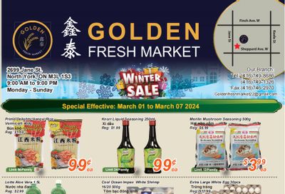 Golden Fresh Market Flyer March 1 to 7