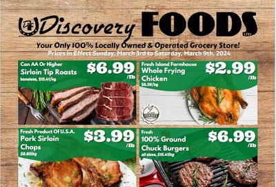Discovery Foods Flyer March 3 to 9