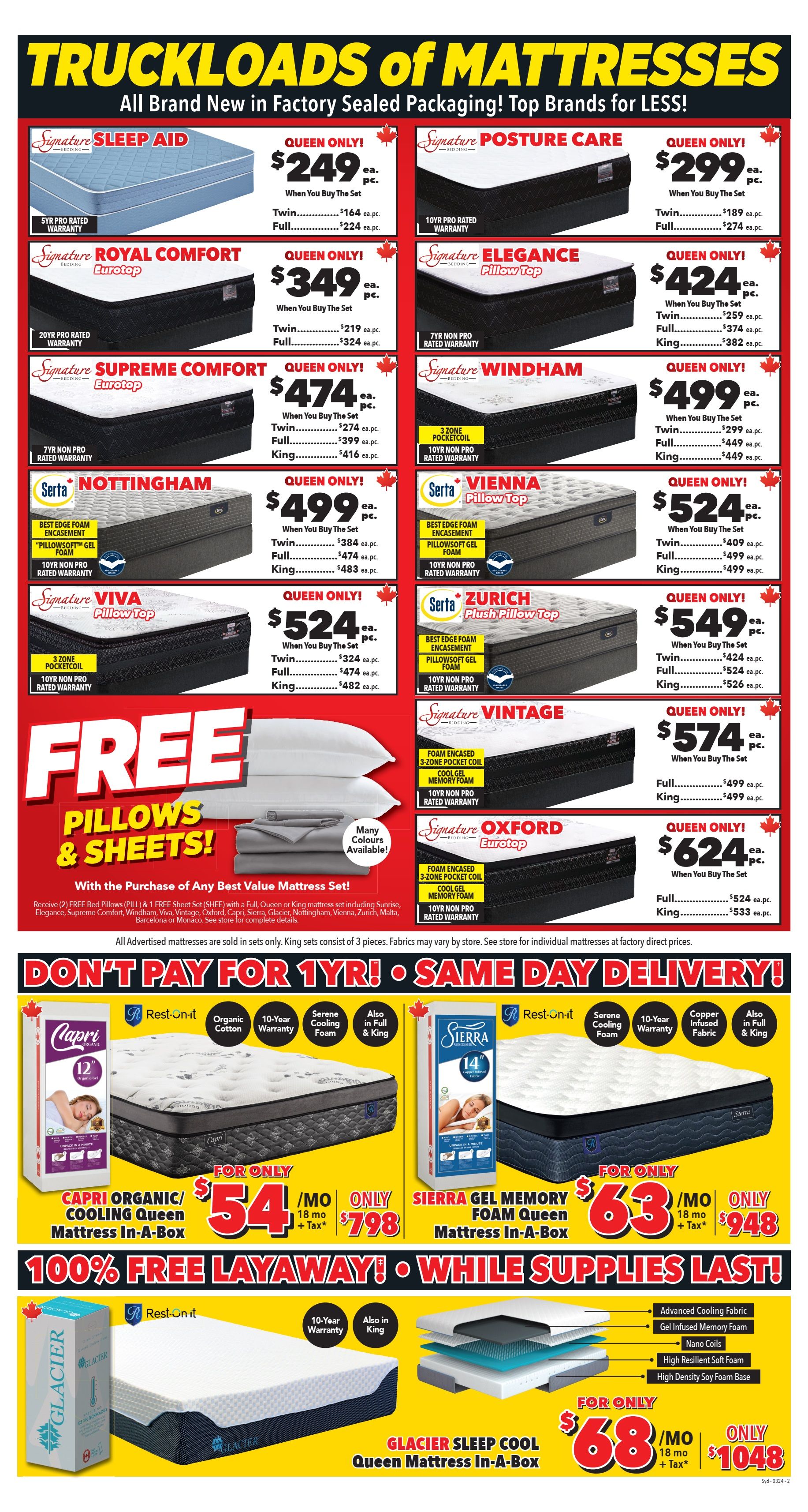 Surplus Furniture & Mattress Warehouse (Sydney) Flyer March 4 to 17