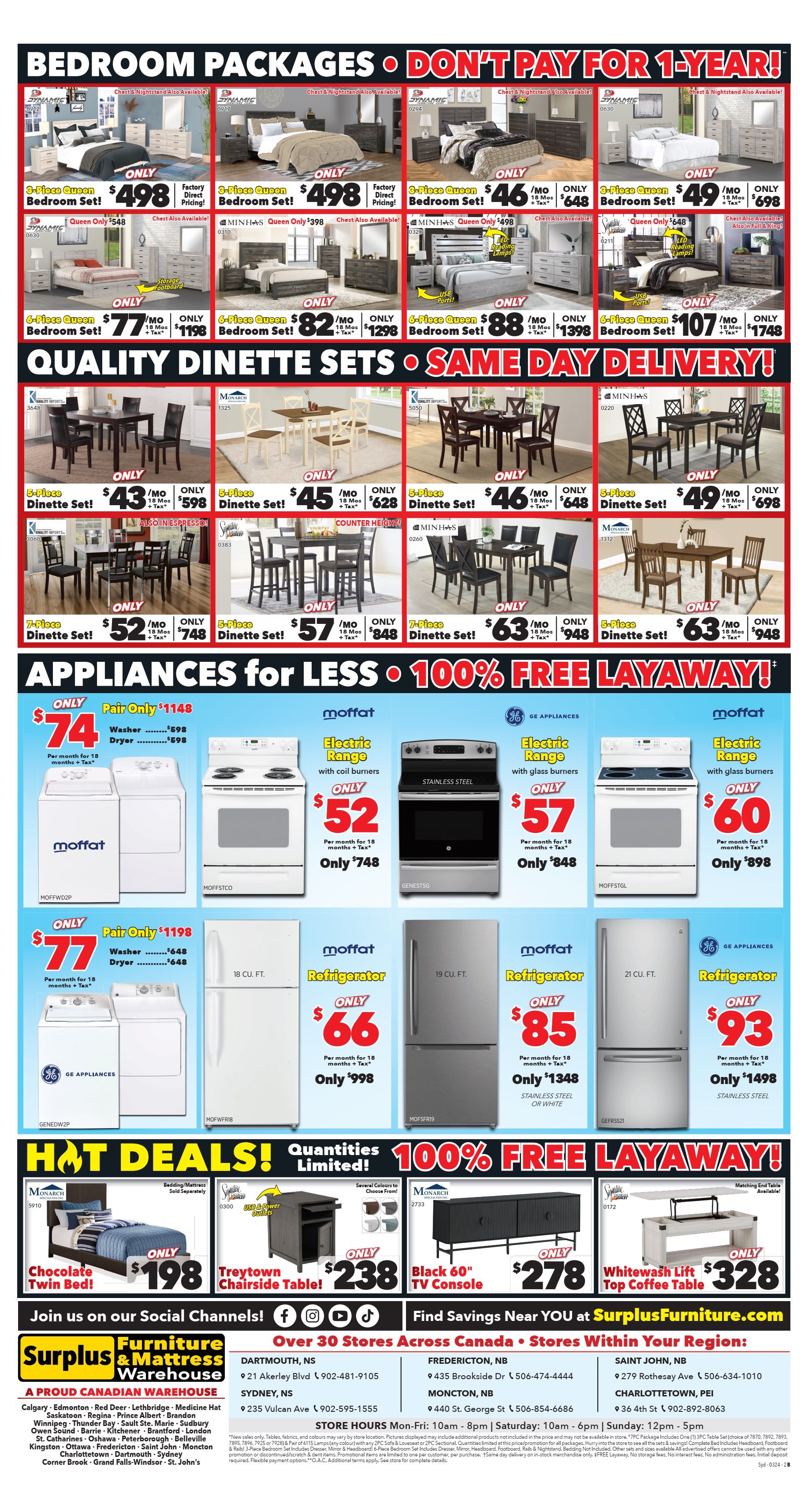 Surplus Furniture & Mattress Warehouse (Sydney) Flyer March 4 to 17