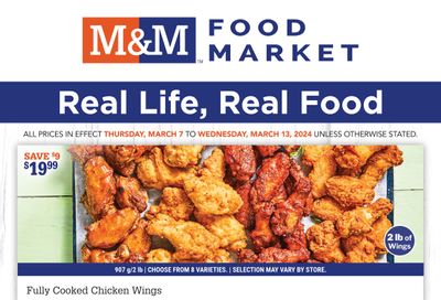 M&M Food Market (Atlantic & West) Flyer March 7 to 13