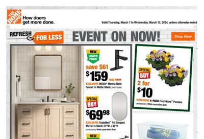 Home Depot (BC) Flyer March 7 to 13