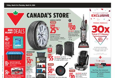 Canadian Tire (West) Flyer March 8 to 14