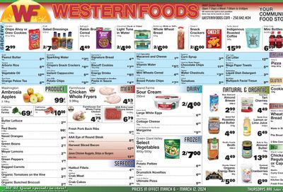 Western Foods Flyer March 6 to 12