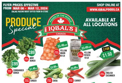 Iqbal Foods Flyer March 6 to 12