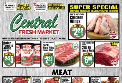Central Fresh Market Flyer March 7 to 14