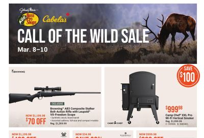 Cabela's Flyer March 8 to 10
