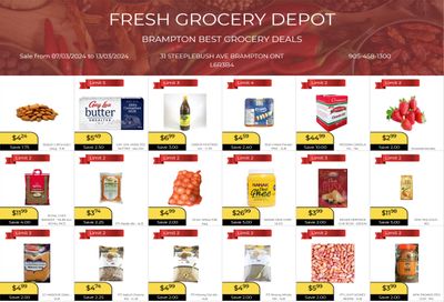 Fresh Grocery Depot Flyer March 7 to 13