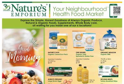Nature's Emporium Bi-Weekly Flyer March 7 to 20