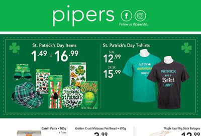 Pipers Superstore Flyer March 7 to 13