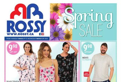 Rossy Flyer March 7 to 13