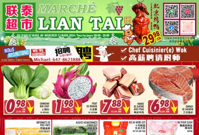 Marche Lian Tai Flyer March 7 to 13