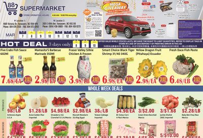 88 Supermarket Flyer March 7 to 13