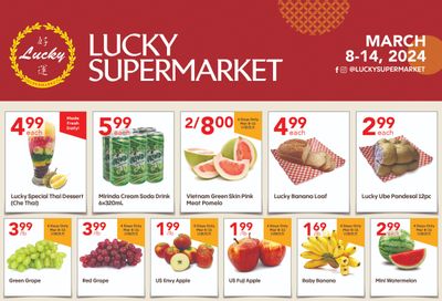Lucky Supermarket (Surrey) Flyer March 8 to 14