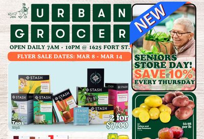 Urban Grocer Flyer March 8 to 14
