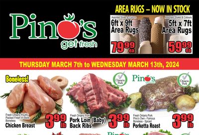 Pino's Flyer March 7 to 13