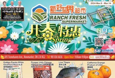 Ranch Fresh Supermarket Flyer March 8 to 14