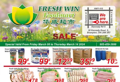 Fresh Win Foodmart Flyer March 8 to 14