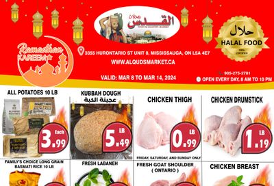 Al-Quds Supermarket Flyer March 8 to 14