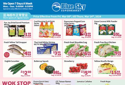 Blue Sky Supermarket (North York) Flyer March 8 to 14