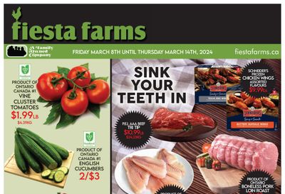 Fiesta Farms Flyer March 8 to 14