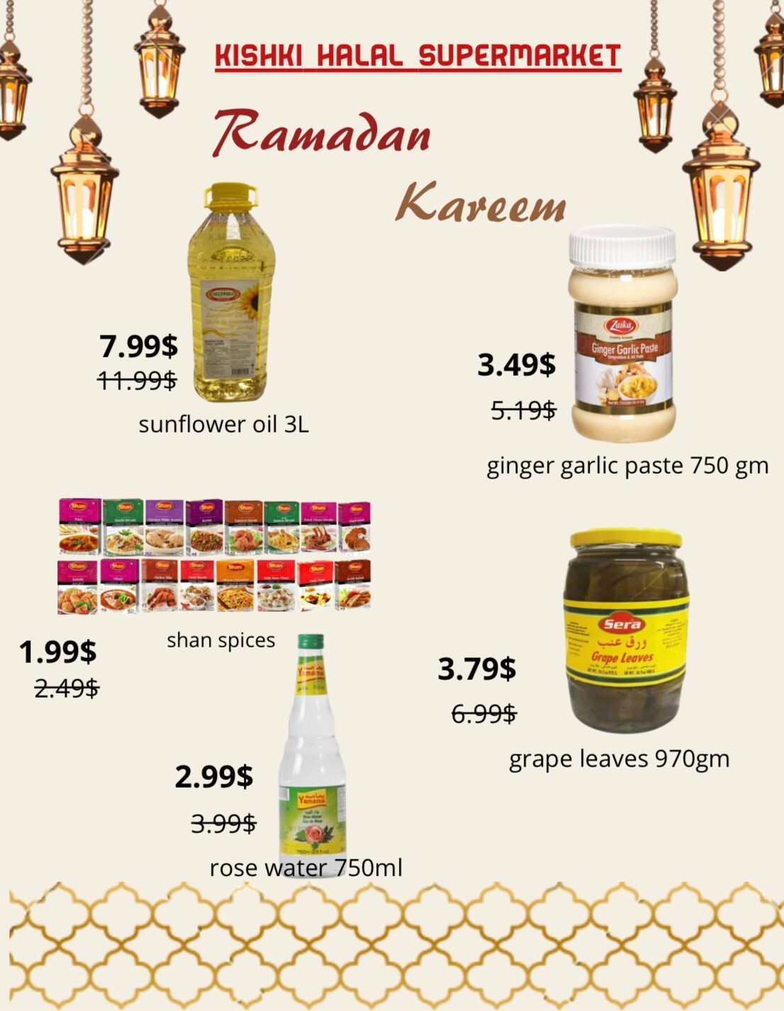 Kishki Halal Supermarket Flyer March 4 to 10