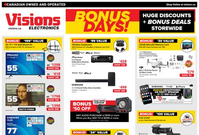Visions Electronics Flyer March 8 to 14