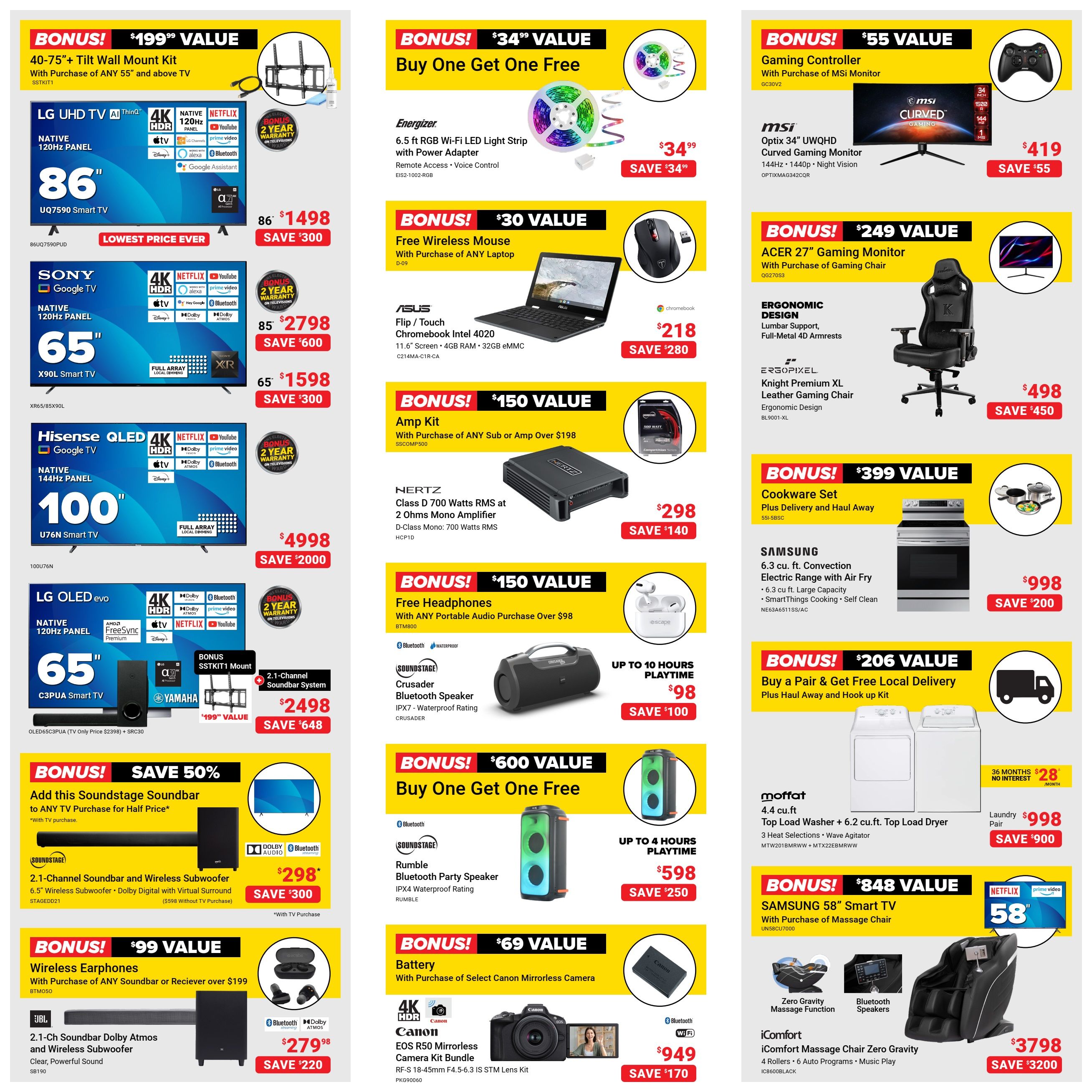 Visions Electronics Flyer March 8 to 14