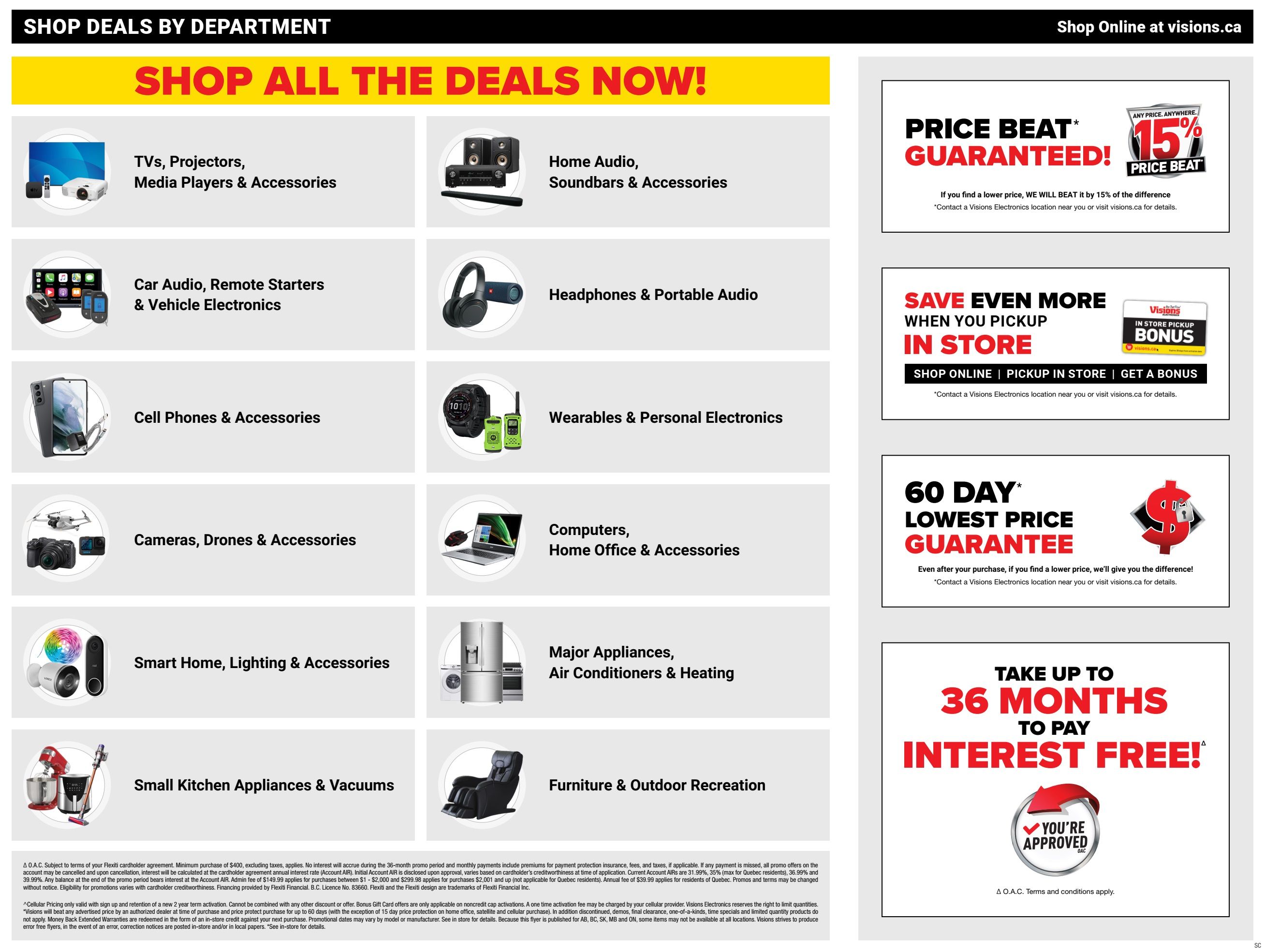 Visions Electronics Flyer March 8 to 14