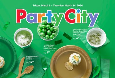Party City Flyer March 8 to 14