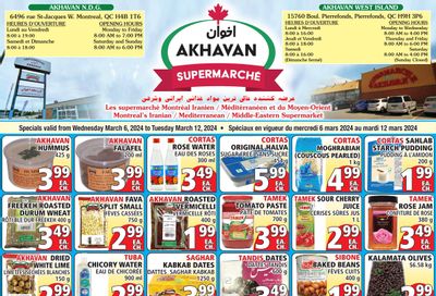 Akhavan Supermarche Flyer March 6 to 12