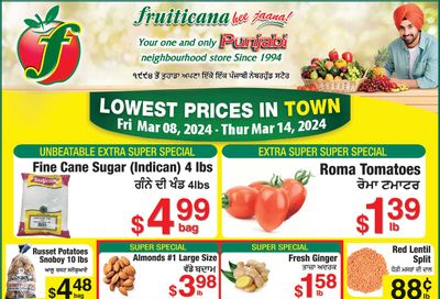 Fruiticana (Kelowna) Flyer March 8 to 14